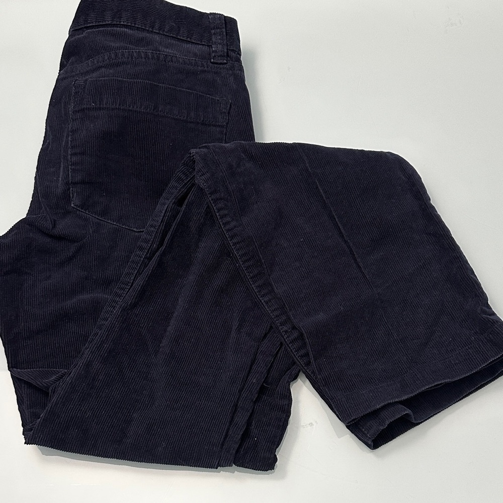 J. Crew Navy Blur Corduroy Pants